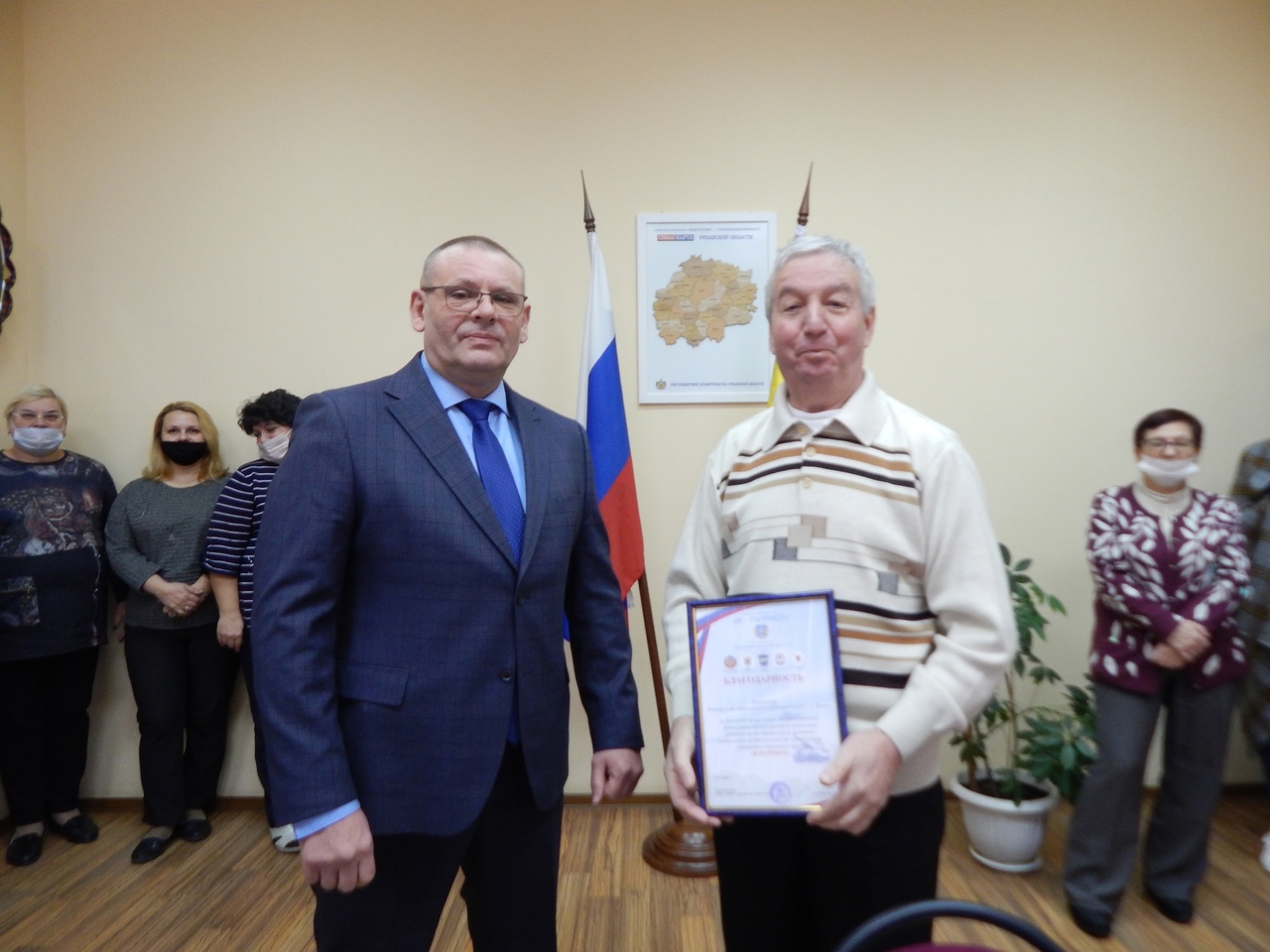 Награждение участников проекта «Я-ПАТРИОТ»
