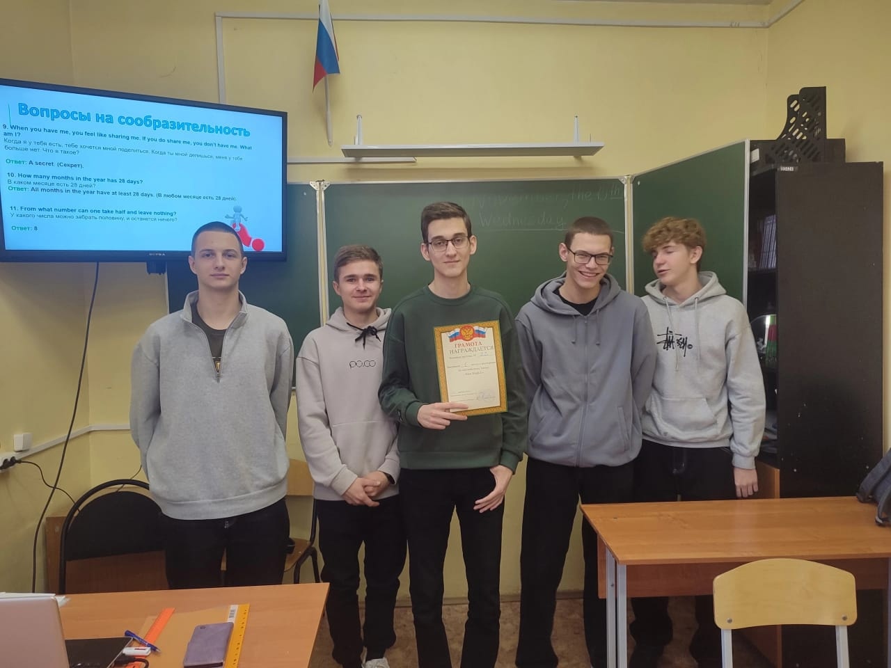 Викторина по английскому языку 