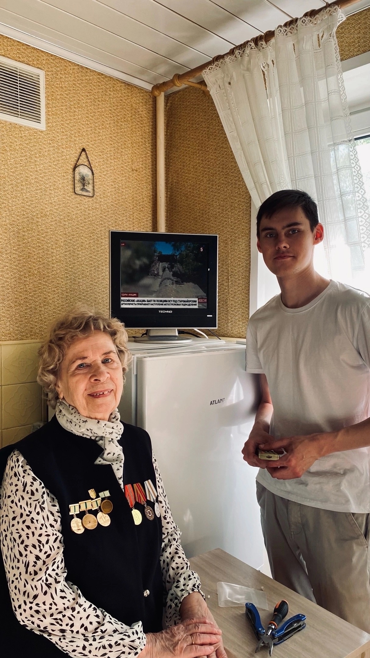 Волонтёр «Прометея» пришёл на помощь