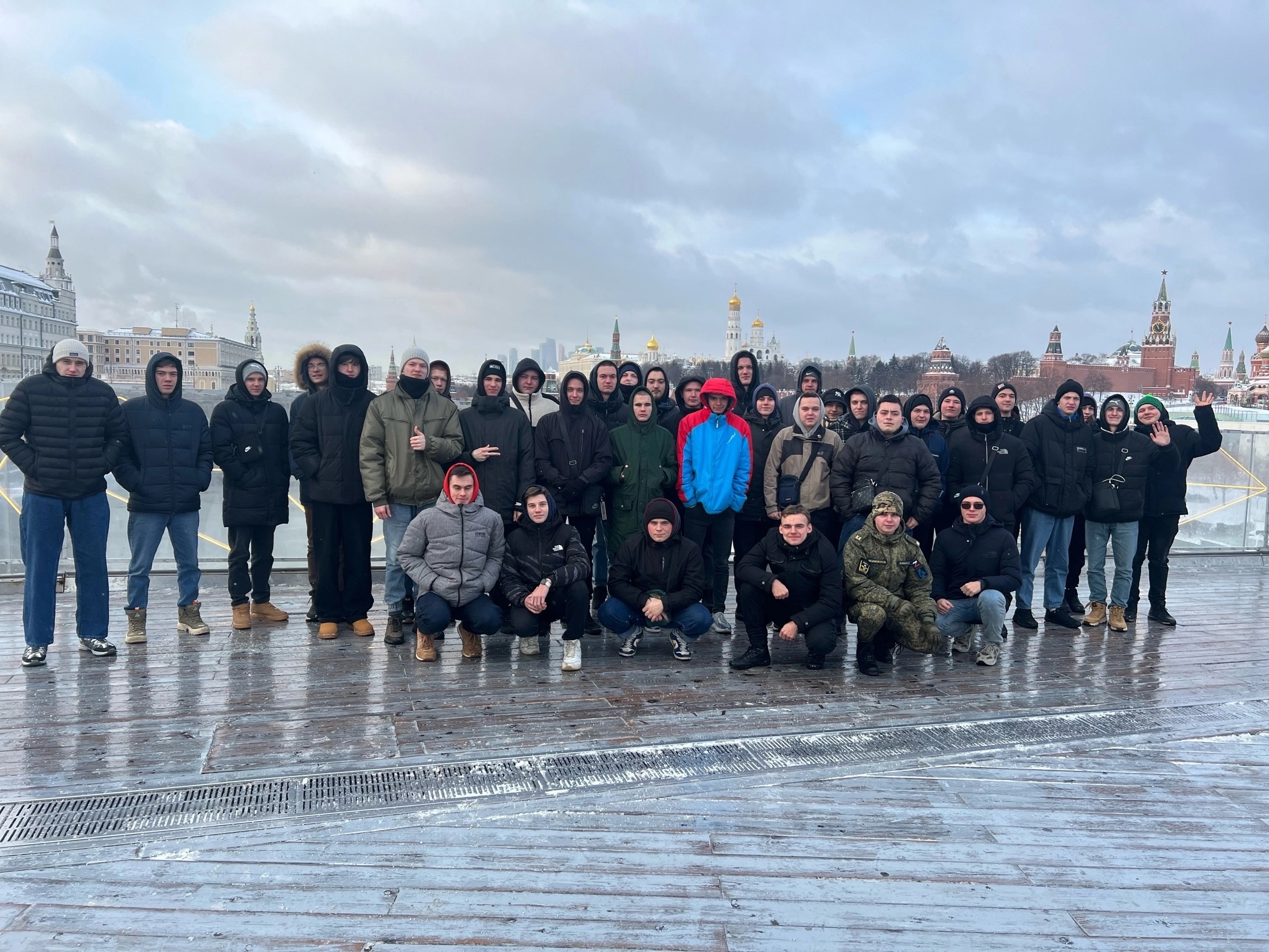 Экскурсия в новогоднюю Москву