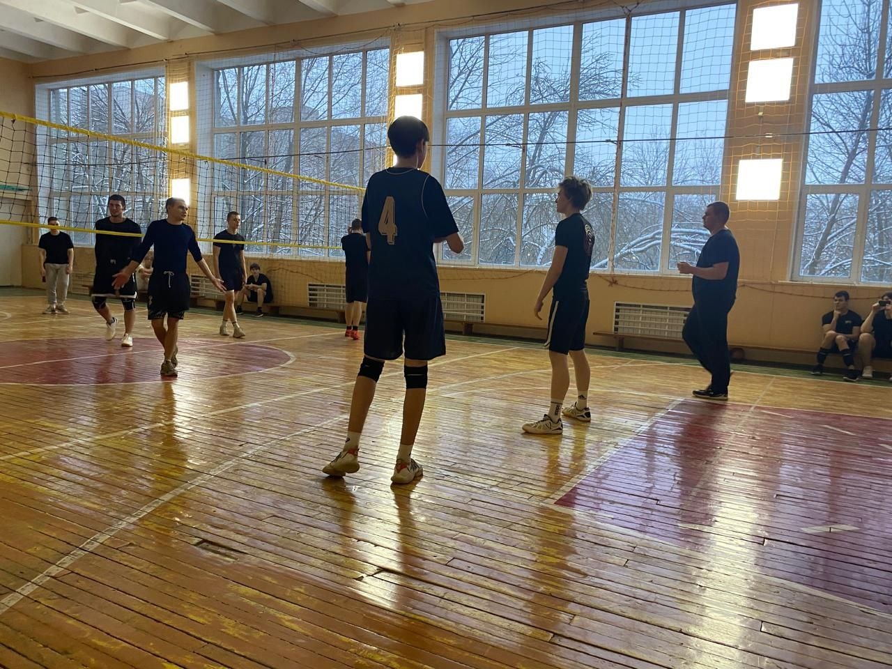 Встреча по волейболу