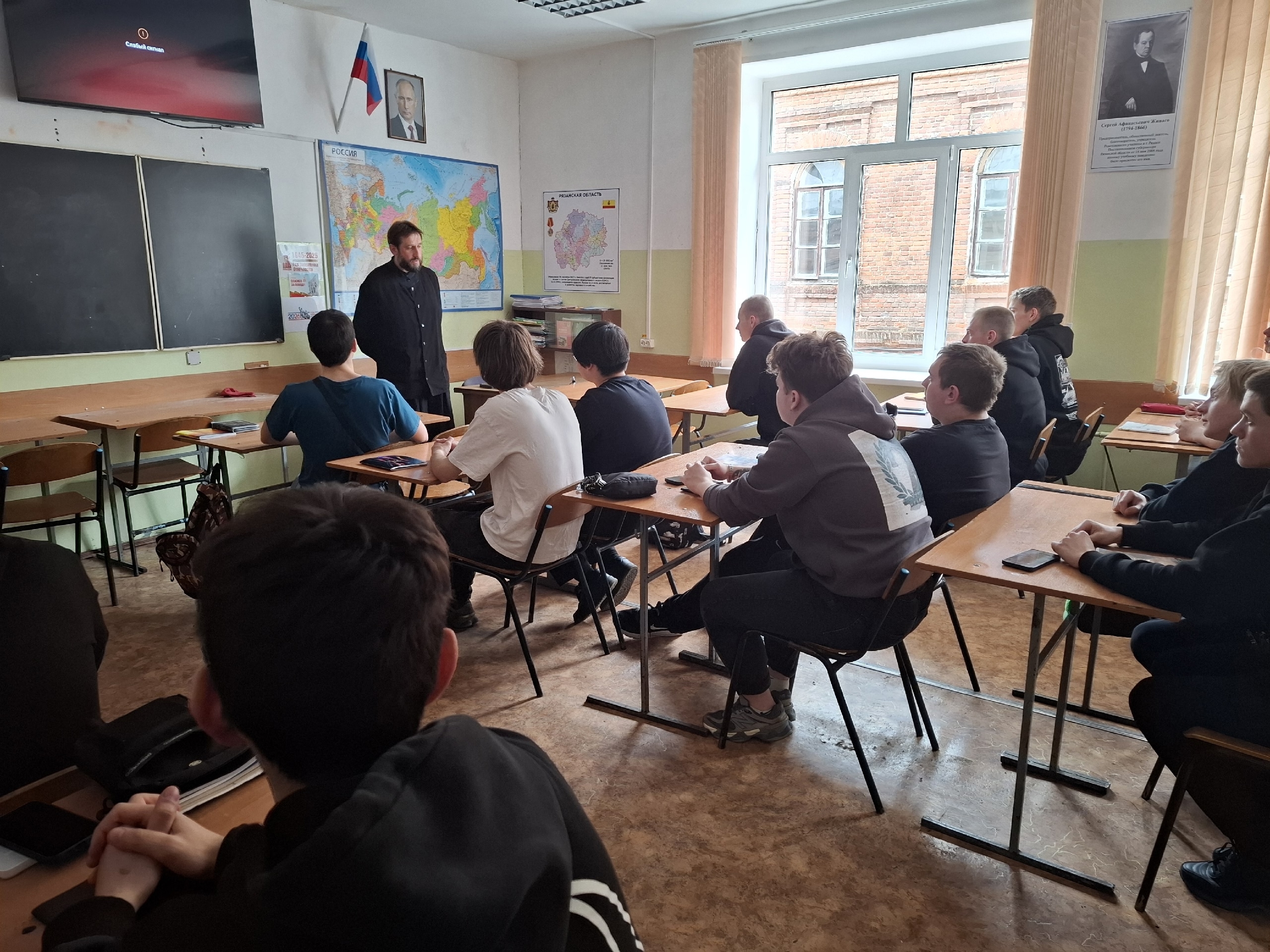 Встречи студентов со священниками